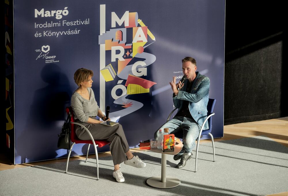 Margó Literary Festival and Book Fair 2023 at National Dance Theatre / Day 2 Felvégi Andrea / Müpa