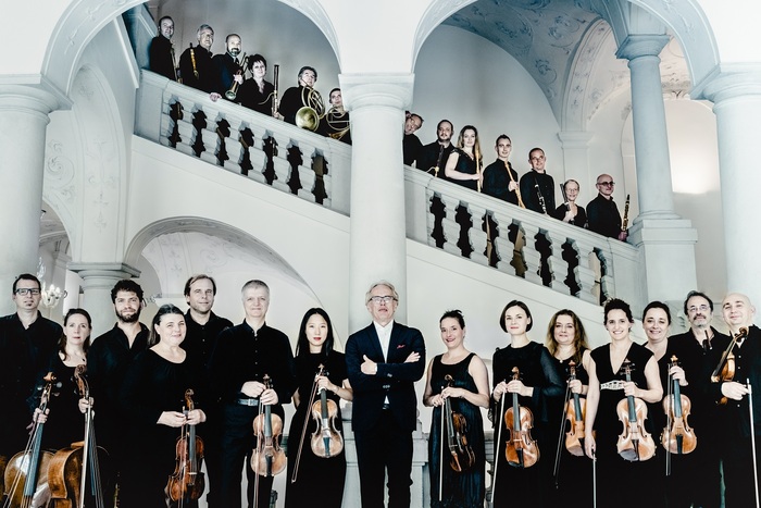 Martin Haselböck és az Orchester Wiener Akademie 
Fotó: Andrej Grilc