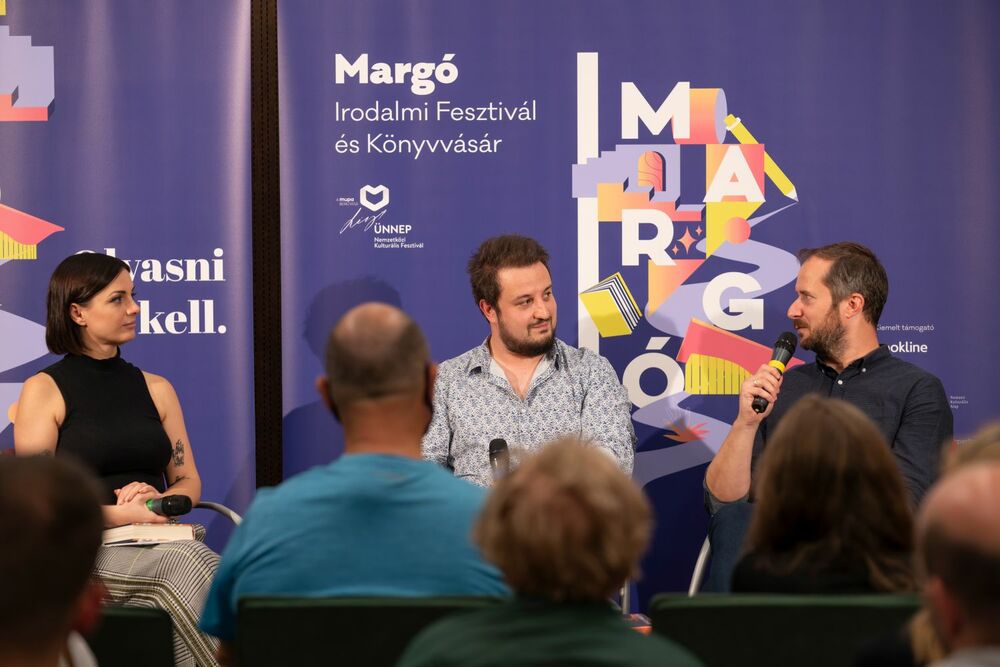 Margó Literary Festival and Book Fair 2023 at National Dance Theatre / Day 3 Posztós János / Müpa