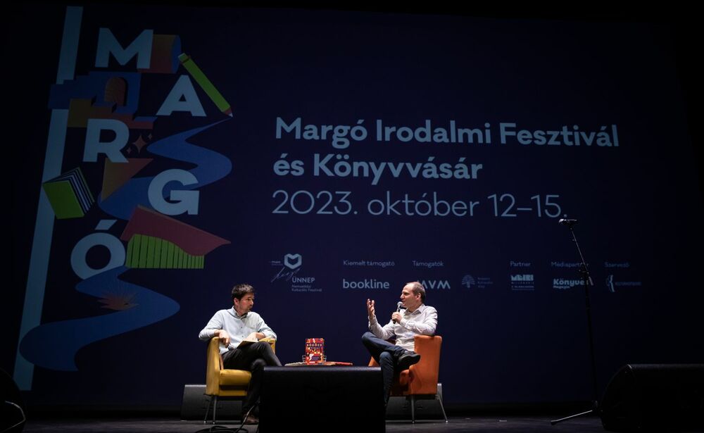 Margó Literary Festival and Book Fair 2023 at National Dance Theatre / Day 4 Kállai-Tóth Anett / Müpa