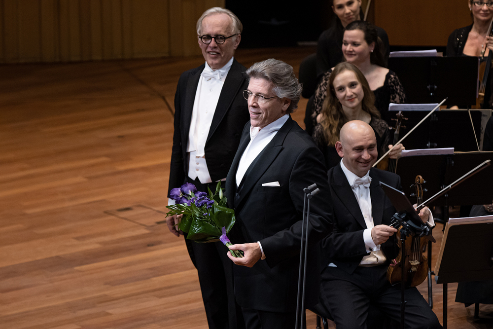 Thomas Hampson and the Orchester Wiener Akademie at Müpa Budapest Nagy Attila / Müpa