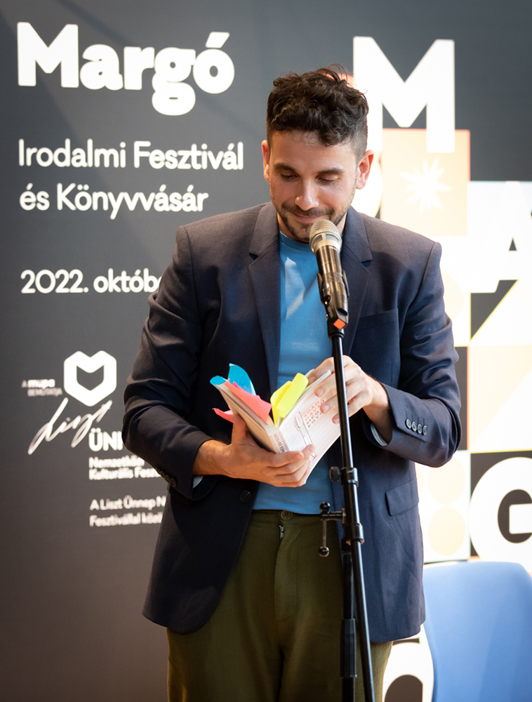 Margó Literary Festival and Book Fair at National Dance Theatre / Day 3 Kállai-Tóth Anett / Müpa