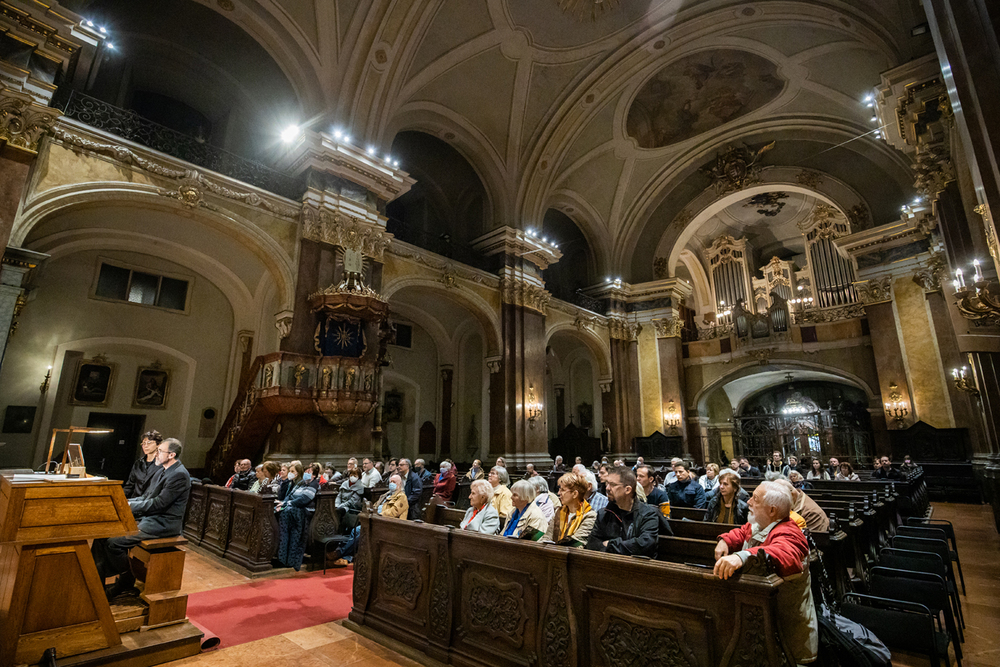 Kecskés Mónika és Deák László orgonakoncertje a Belvárosi Ferences Templomban Pályi Zsófia / Müpa
