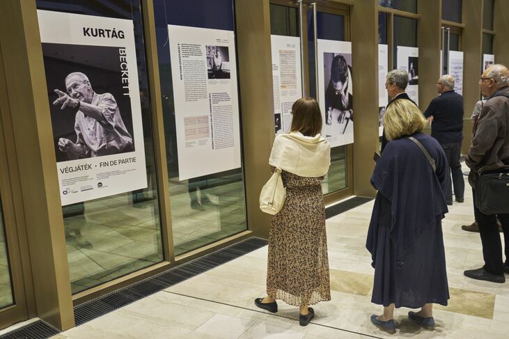 Kurtág, Beckett, Endgame – exhibition at Müpa Budapest